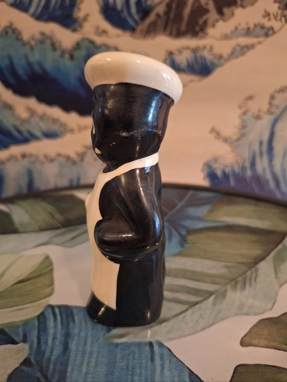 Vintage Cook Black Americana Single Shaker